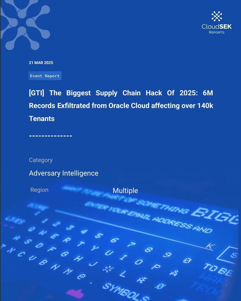 The Biggest Supply Chain Hack Of 2025